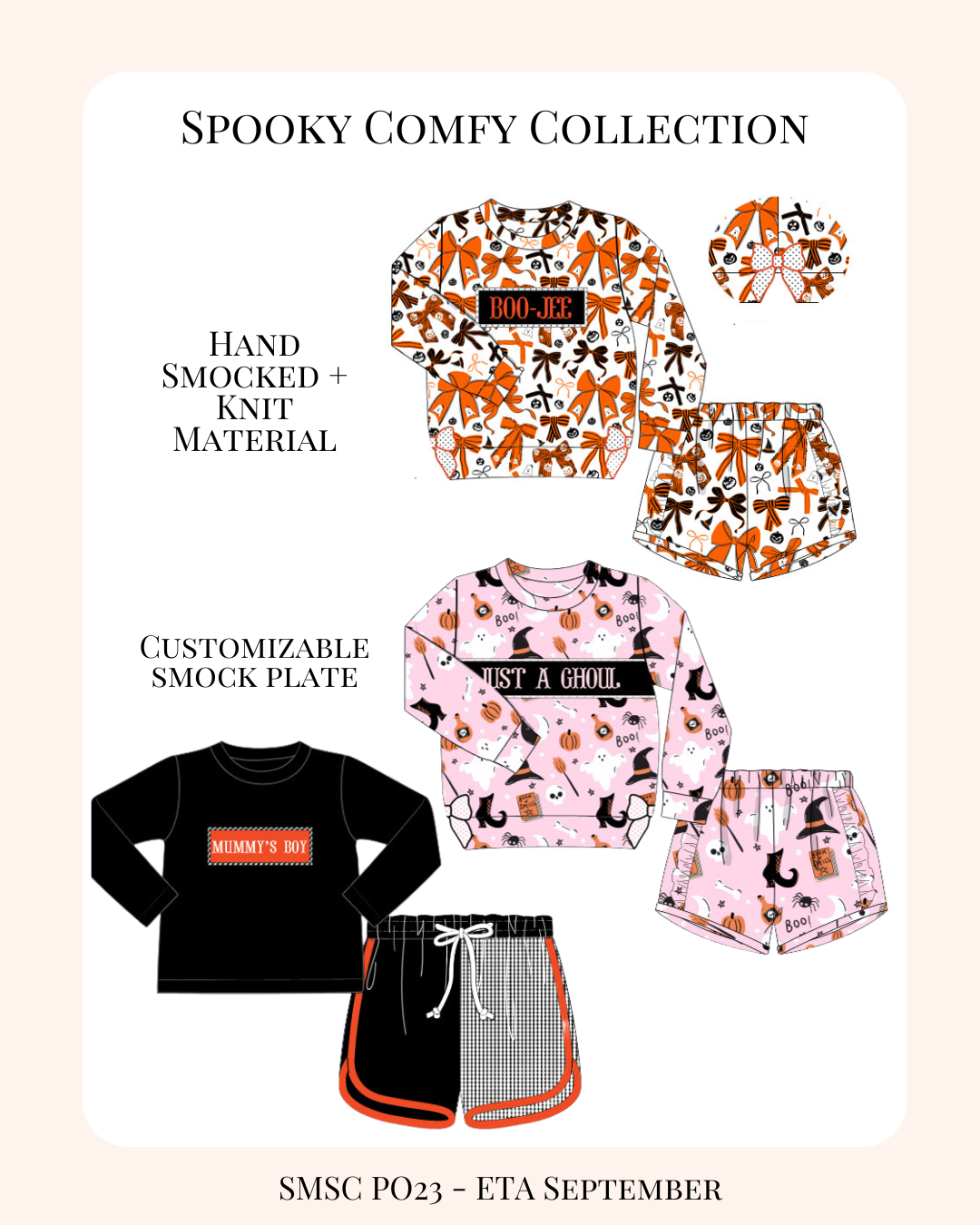 PO23 | Spooky Comfy Collection | ETA: September