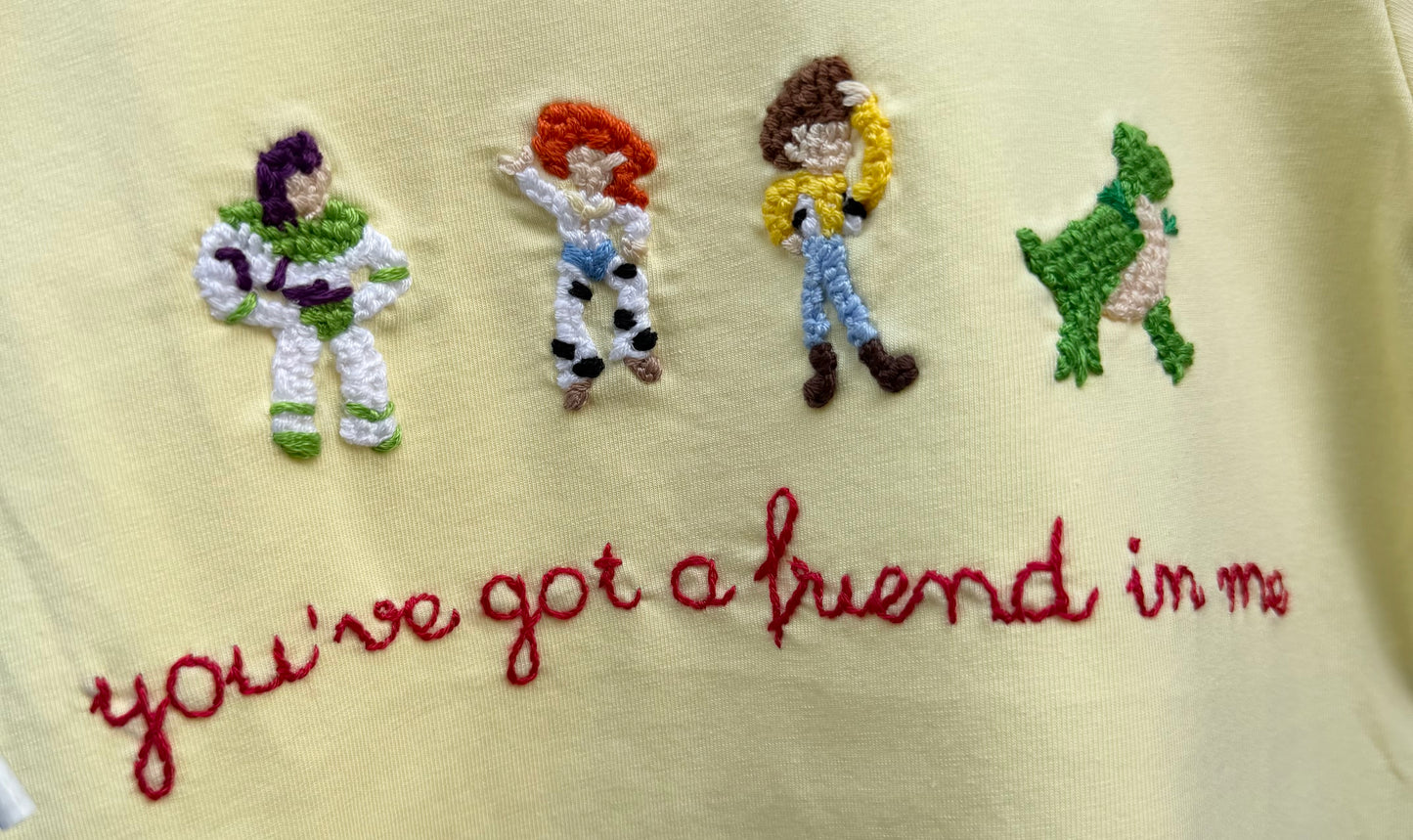 Stitched in Stardust | PO19 - To the Toy Room + Beyond | Boy Shorts | RTS Extras