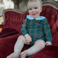 Picture Perfect Plaid | Boy's Romper | RTS Extras | PO 16