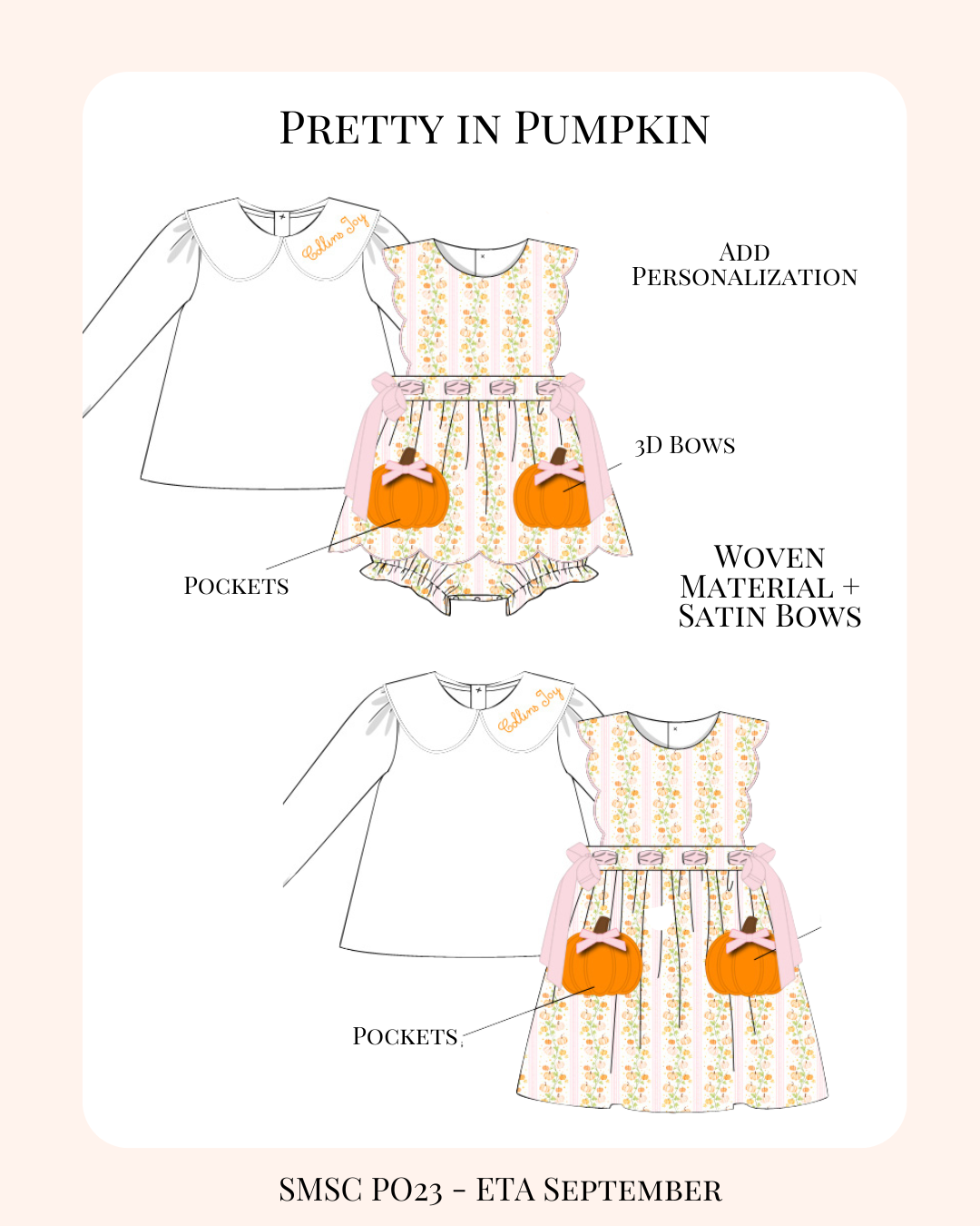 PO23 | Pretty in Pumpkin | ETA: September