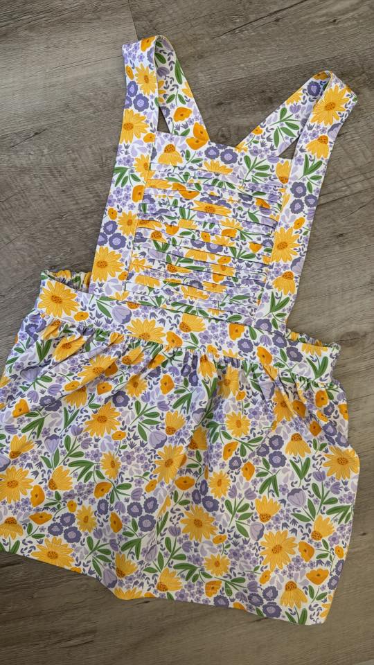 Dainty Floral with Lace Dress - RTS Extras - FINAL SALE