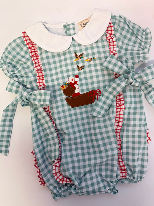 Cajun Claus Cutie | Girl's Bubble | RTS Extras | PO 16